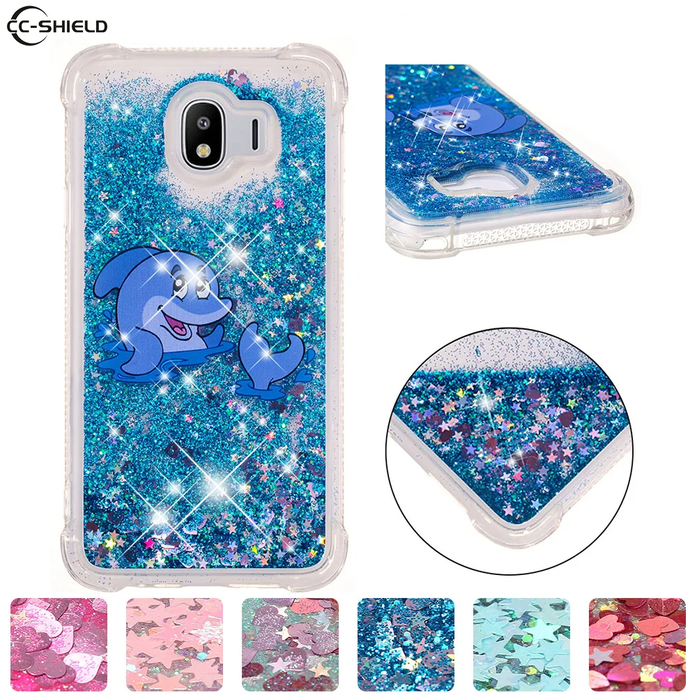

Case for Samsung Galaxy J4 J 4 Plus 2018 J400 SM-J400F/DS J400F/DS J4Plus J415 SM-J415FN/DS J415FN/DS Quicksand Case Phone Cover