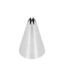 30 шт./лот) FDA высокое качество украшения торта из нержавеющей стали маленькое открытое звездообразное сопло#18