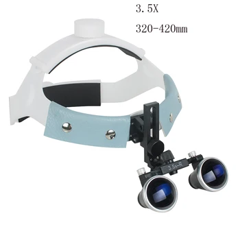 

3.5X-R Headband Binocular Loupes Glasses Magnifier Bullet Points