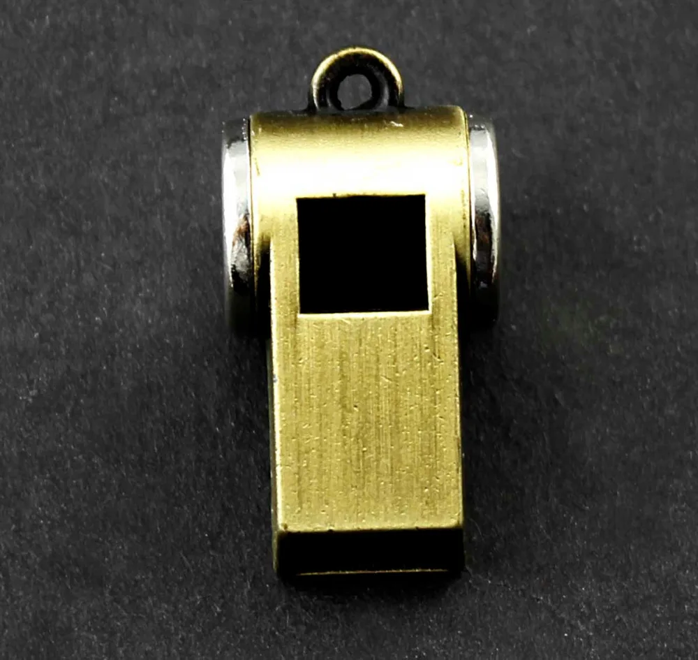 5pcs Whistle Charm for bag wallet leathercraft accessories