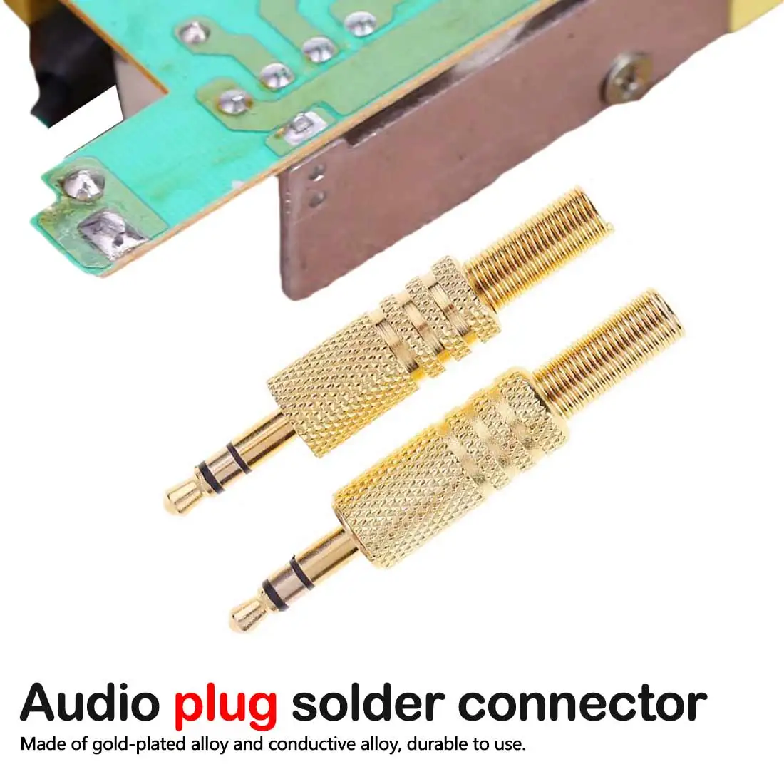 

DIY Male Audio Jack Plug Stereo 3.5mm Headphone Earphonefor Computers Laptops Tablets MP3 Solder Connectors stereoconverter