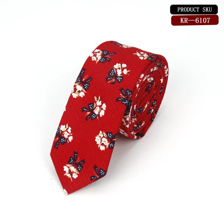 2019 Новый стиль стильный галстук Повседневное проверьте искусственный цветок хлопка косули Bow Tie Paisley Узкие галстуки Для мужчин маленький