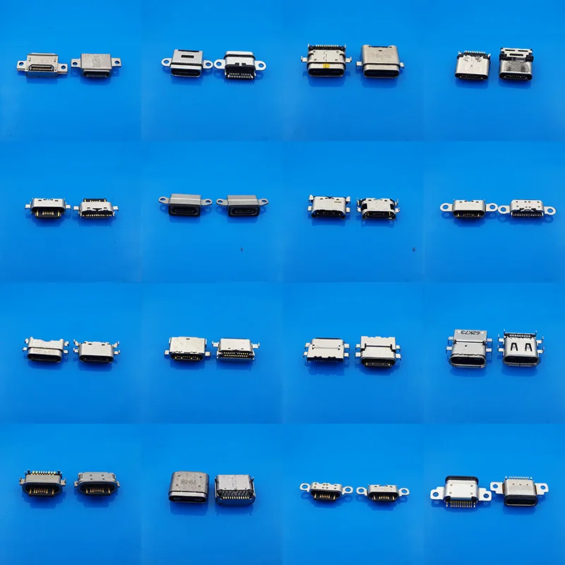 

54Models Micro 3.1 USB Type C Female Connectors Micro USB 3.1 Jacks for Mobile Phone Table usb Charging Port USB-C Socket