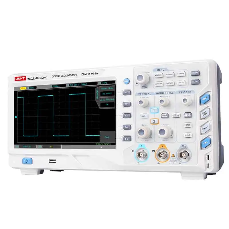 UNI T UTD2102CEX II цифровой осциллограф для хранения данных 2CH 70MHz/100MHz с полосой