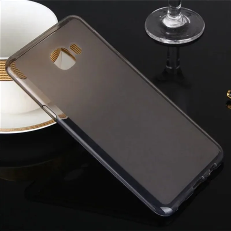 Мягкий защитный корпус телефона для samsung Galaxy C7 чехол силиконовый 5 7 дюймов задняя