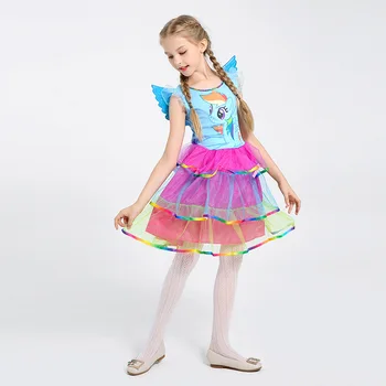 

Unicorn dresses Halloween cosplay costume stage performances Children's costumes