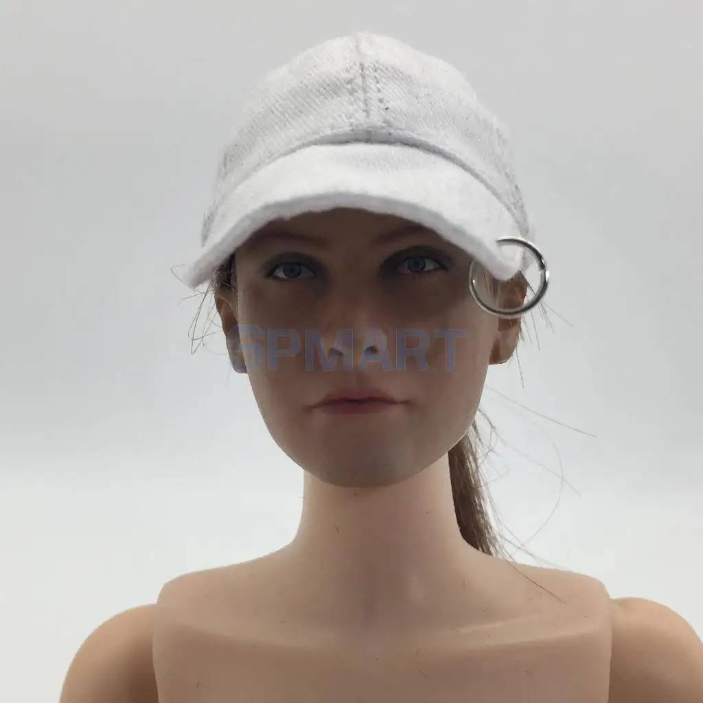 1/6 Scale Women Baseball Hat Female Cap for 12 inch Soldier    Kumik Action Figure Doll Toy DIY Accessories