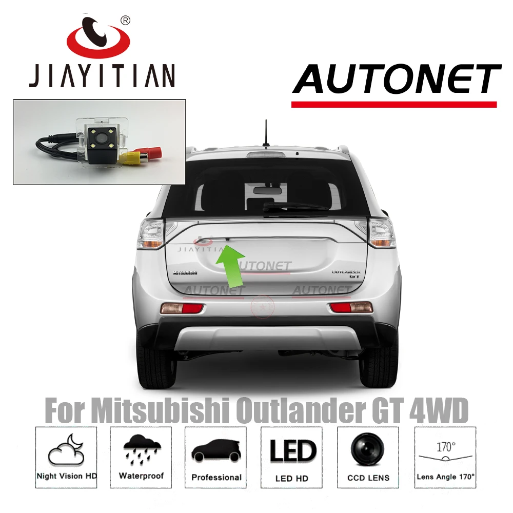 JIAYITIAN камера заднего вида для Mitsubishi Outlander GT 4WD 2006-/CCD/ночное видение/обратное отверстие/камера заднего вида/резервная камера