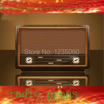 

Hot Sale Takagism game prop, real life room escape props ,radio channel prop get clues from the radio to run away from room