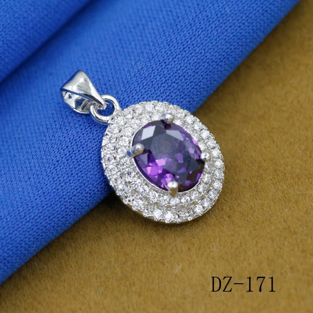 

2017 Female money inlay zircon silver pendant Inlay zircon silver pendant with garden ultra female model Women pendant