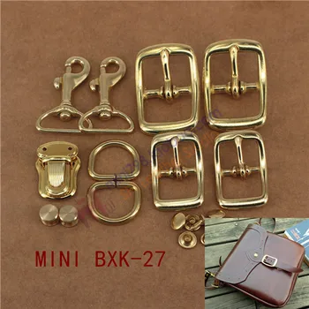 

DIY handmade leather bag accessories bag's hardwares version of BXK-27 hardware set bag accessories