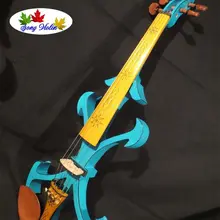 Новая модель crazy-2 Song art streamline 4/4 электрическая скрипка, твердая древесина#10313