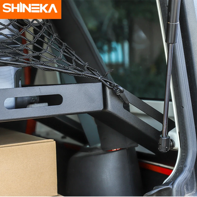 Задняя полка SHINEKA для Jeep Wrangler JK JL 2007 2019 стойка багажника держатель багажа