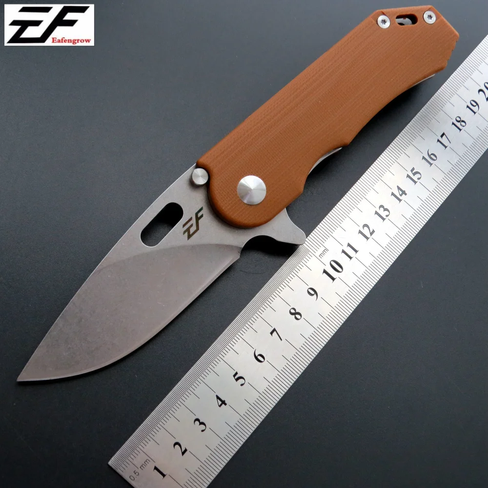 Eafengrow EF32 58 60HRC D2 лезвие G10 ручка складной нож инструмент для выживания кемпинга