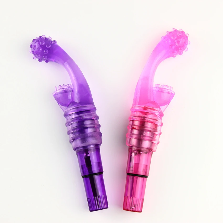 2 colori giocattoli sessuali femminili dito corolla punto G artificiale vibrante impermeabile clitoride prodotti sessuali dildo 1 pz_voghion.com