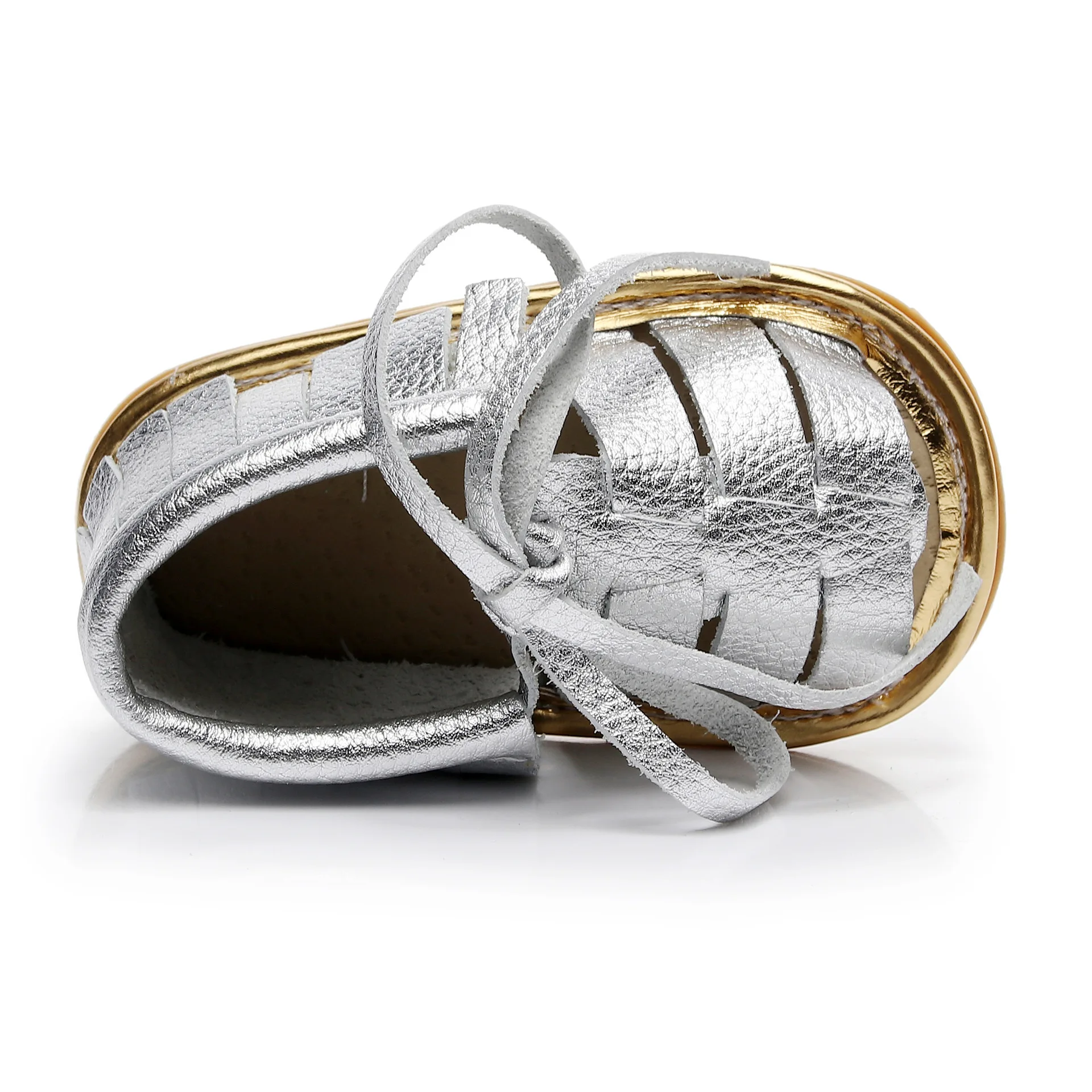 Детские сандалии лето модная обувь с кисточками на плотной мягкой подошве; удобные ботинки для мальчиков и сандалии для девочек противоскользящие носки для новорожденных малышей обувь детская Мокасины