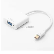 Mini display port To VGA Кабель-адаптер для Apple Macbook PC