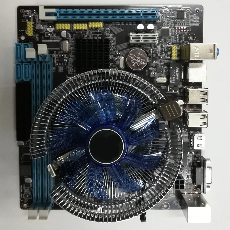 HOT-Hm55 компьютер материнская плата I3 I5 Lga 1156 4G вентилятор памяти ATX Рабочий стол компьютерная материнская плата в сборе Комплект игры