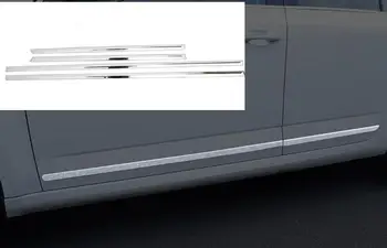 

Stainless Steel Side Door Body Molding Cover Trim 4 Pcs/ Set Fit For Skoda Octavia 2015 2016 2017 2018