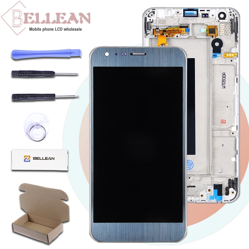 

Catteny Promotion 5.2inch K580 Display For LG X Cam K580 Lcd With Touch Screen Digitizer Assembly With Frame Free Shipping