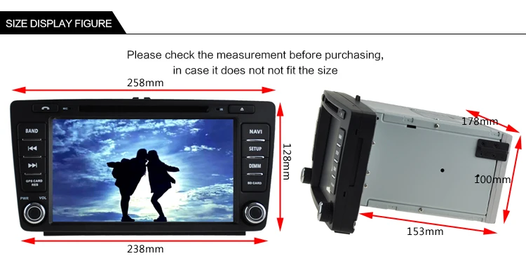 Clearance Idoing Android8.0 4G+32G 8Core 2Din IPS Screen Steering-Wheel For Skoda Octavia2 Car Multimedia DVD Player Fast Boot GPS+Glonass 22