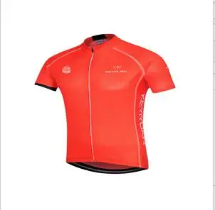 orange cycling kit