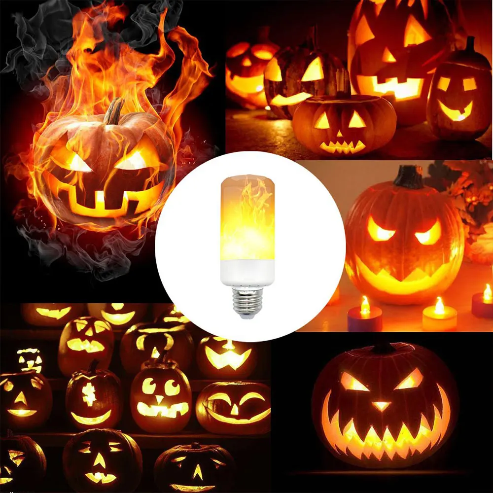 

700LM Light Bulb Warm Glow Haunted House Supply KTV Bar Decor Holiday Lighting 5W AC85-265V Energy Saving E14/ E27/ B22