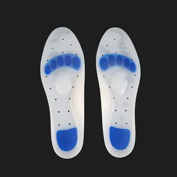 

Soft with hole silicone full pad heel insole sports shock men's casual high heel protection arch support insole