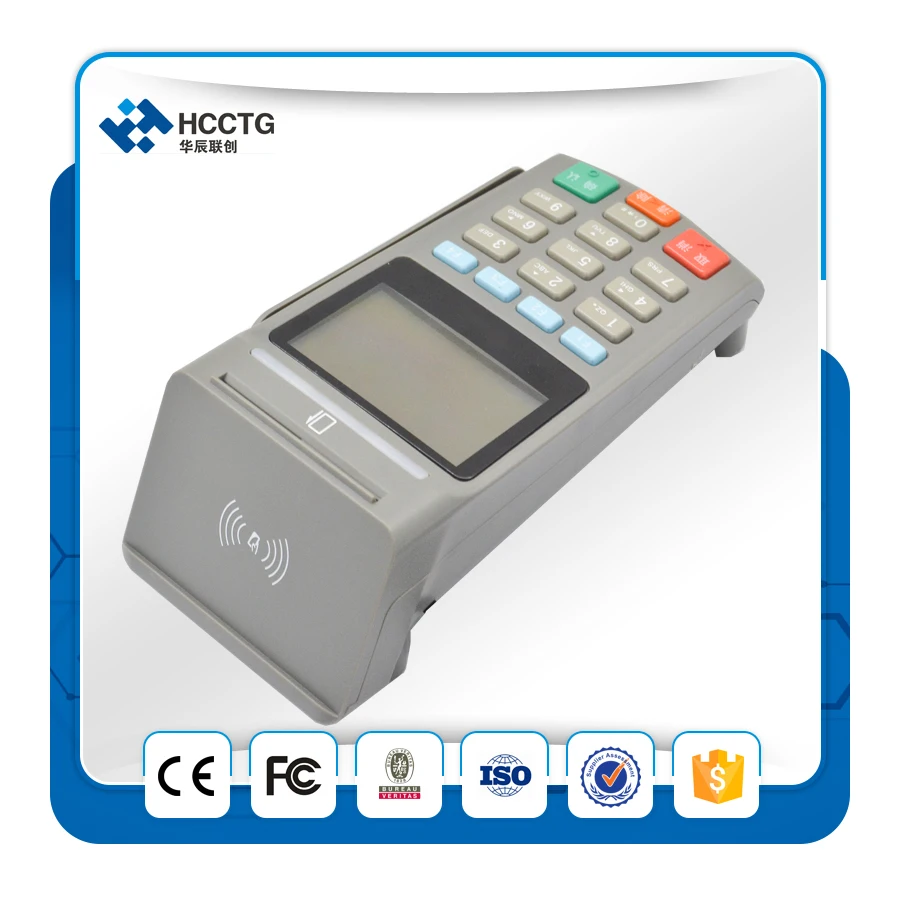 USB/RS232 interfaz opcional en ATM cifrado Pasadores pago pad máquina con MSR z90pd - 2