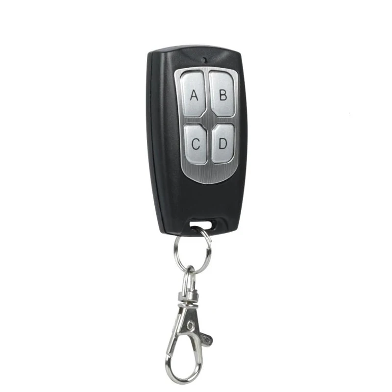 

QIACHIP 433mhz 4CH Universal Wireless RF Relay Transmitter Button Remote Control Switch For Smart Home Gate Garage Door Opener