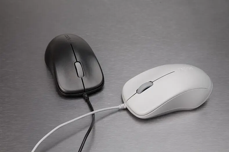 Rapoo 1680 проводная мышь 1000 dpi игровая мышь оптическая USB мышь компьютерная мышь кабель мышь Высокое качество для ПК компьютер