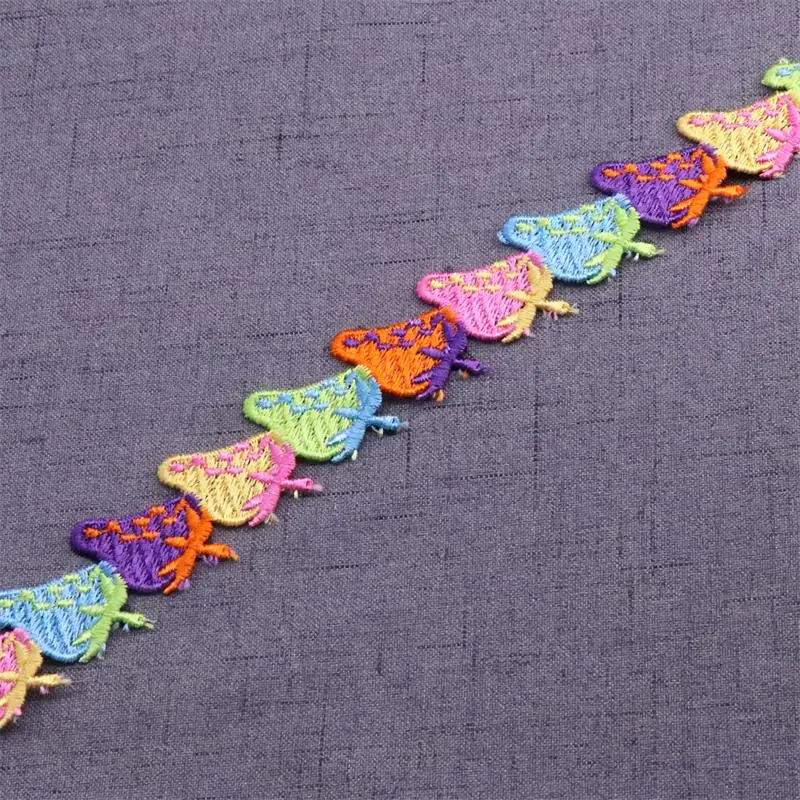 2cm Polyester Embroidered Flower Lace Trim Wedding DIY Lace Ribbon Love Handmade Sewing Accessories Supplies Crafts lace ribbon,lace sewing supplies,lace accessories,lace sewing accessories