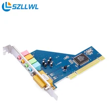 CMI8738 PCI 4.1 канала аудио компьютер независимая звуковая карта поддержка WIN7 32/64 бит настольный компьютер звуковая карта
