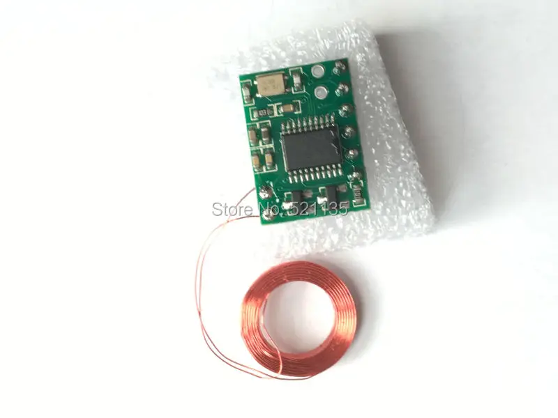 Бесплатная доставка Мини RFID считыватель ID карта радиочастотный модуль 125 кГц UART