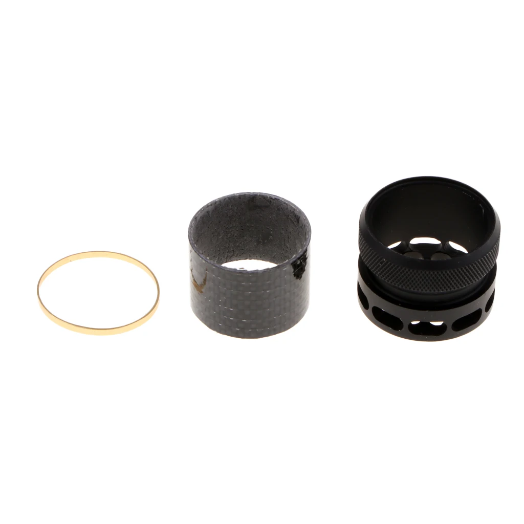 Fishing Reel Seat Locking Nut Decorative Trim Ring Fishing Rod Building DIY Accessories