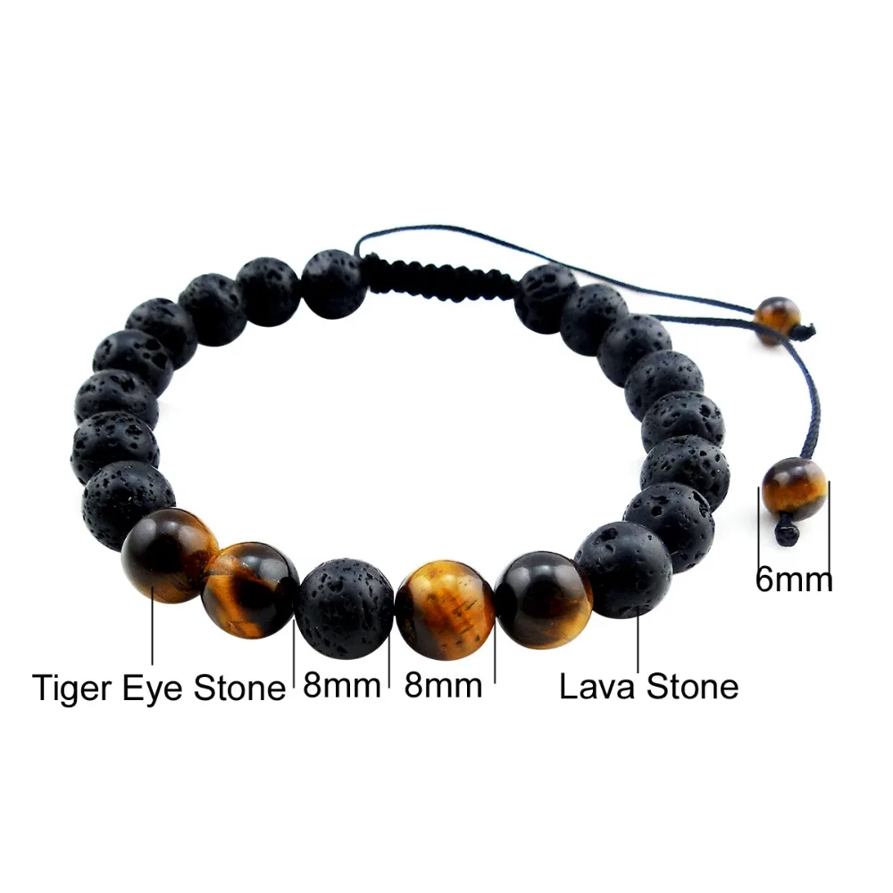 ZP-BS383-1  Lava Diffuser Bracelet