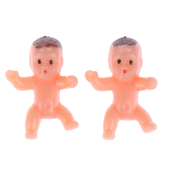 High quality 1 inch mini plastic baby kids Toys 10/20/60Pcs 6