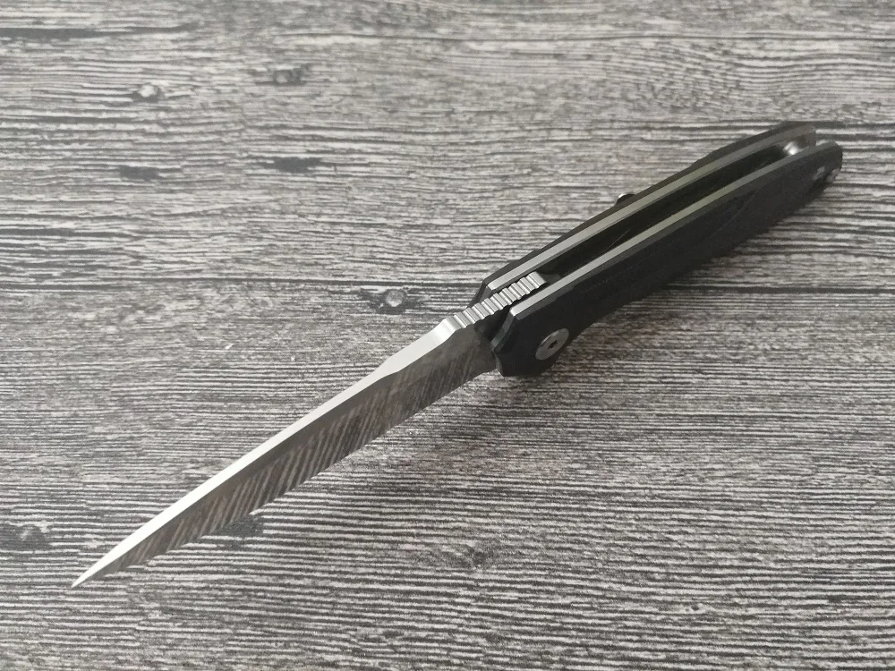 DX JohnnyJamie бренд Presidio C818GP карманный нож D2 стальное лезвие G10 Ручка шариковый