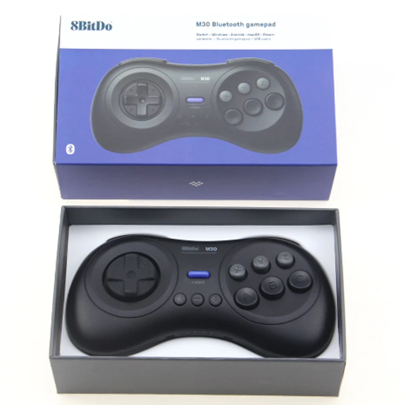 Геймпад Bluetooth 8bitdo M30 для смартфонов Sega Genesis Mega Drive Style Nintendo Switch macOS Android|Запасные