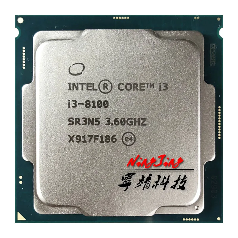 Процессор Intel Core i3-8100 i3 8100 3 6 ГГц четырехъядерный четырехпоточный Мб 85 Вт LGA 1151 |