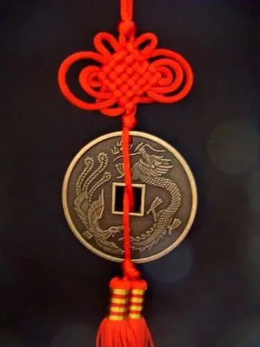 Fengshui подвеска в виде узла китайских монет + дракон и фазин богатство Y1318|coin envelope|coin