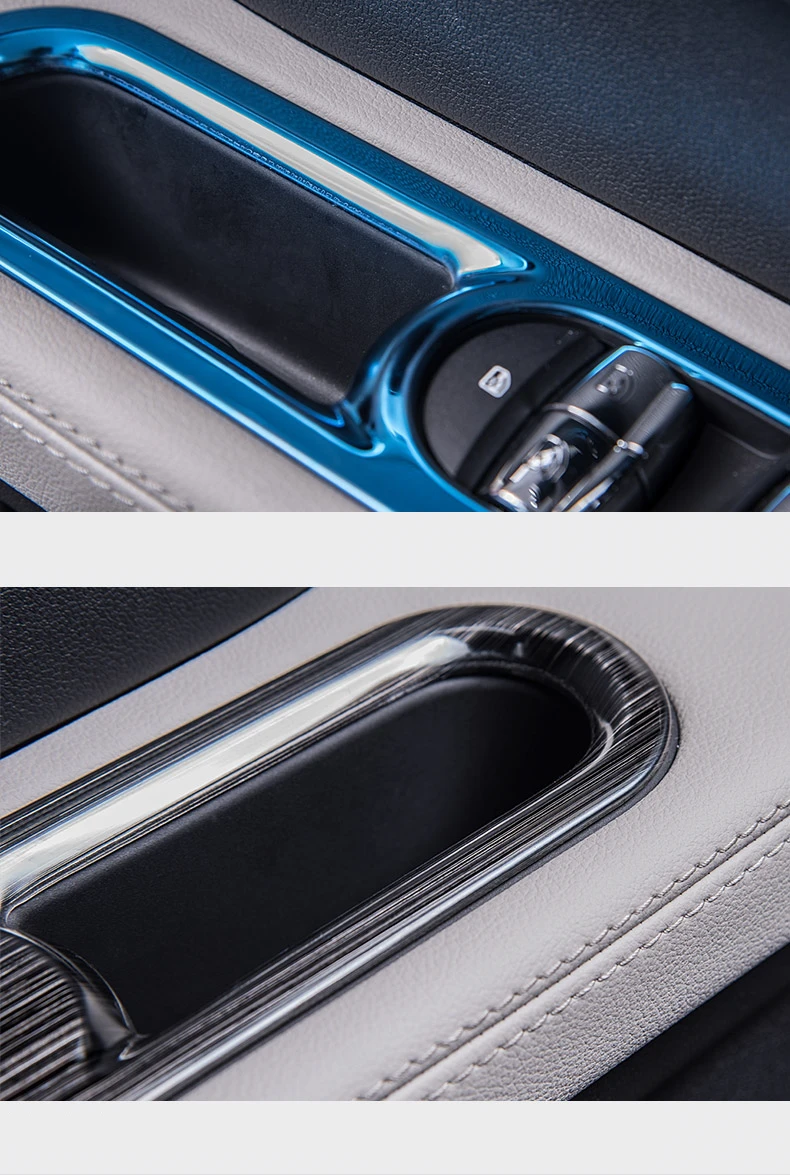 4 шт., панель управления для окон автомобиля, декоративная крышка, наклейка для MINI Cooper COUNTRYMAN F60, аксессуары для автомобильного интерьера