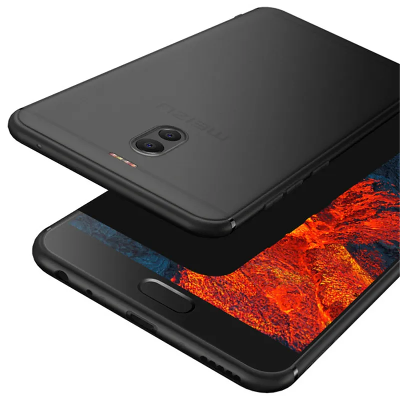 Силиконовый мягкий чехол для телефона Meizu M6 Note из ТПУ M5 M5S матовый дизайн Meilan 6 M6S Pro