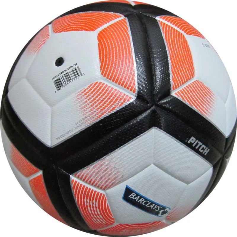 ホット販売16 17新しい プレミア リーグ サッカー ボール滑り止め顆粒サッカー ボール Pu公式サイズ 5一致トレーニング ボール Ball Of Foot Insole Ball Absball Python Aliexpress