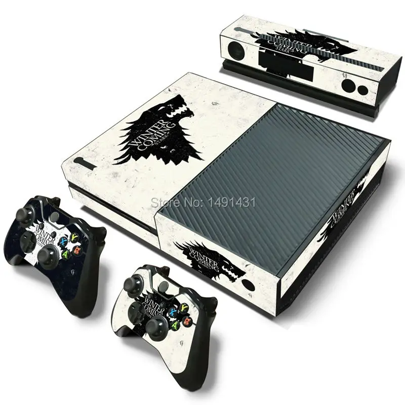 skin sticker for xbox one PVC cover for font b console b font gamepad kinect skins