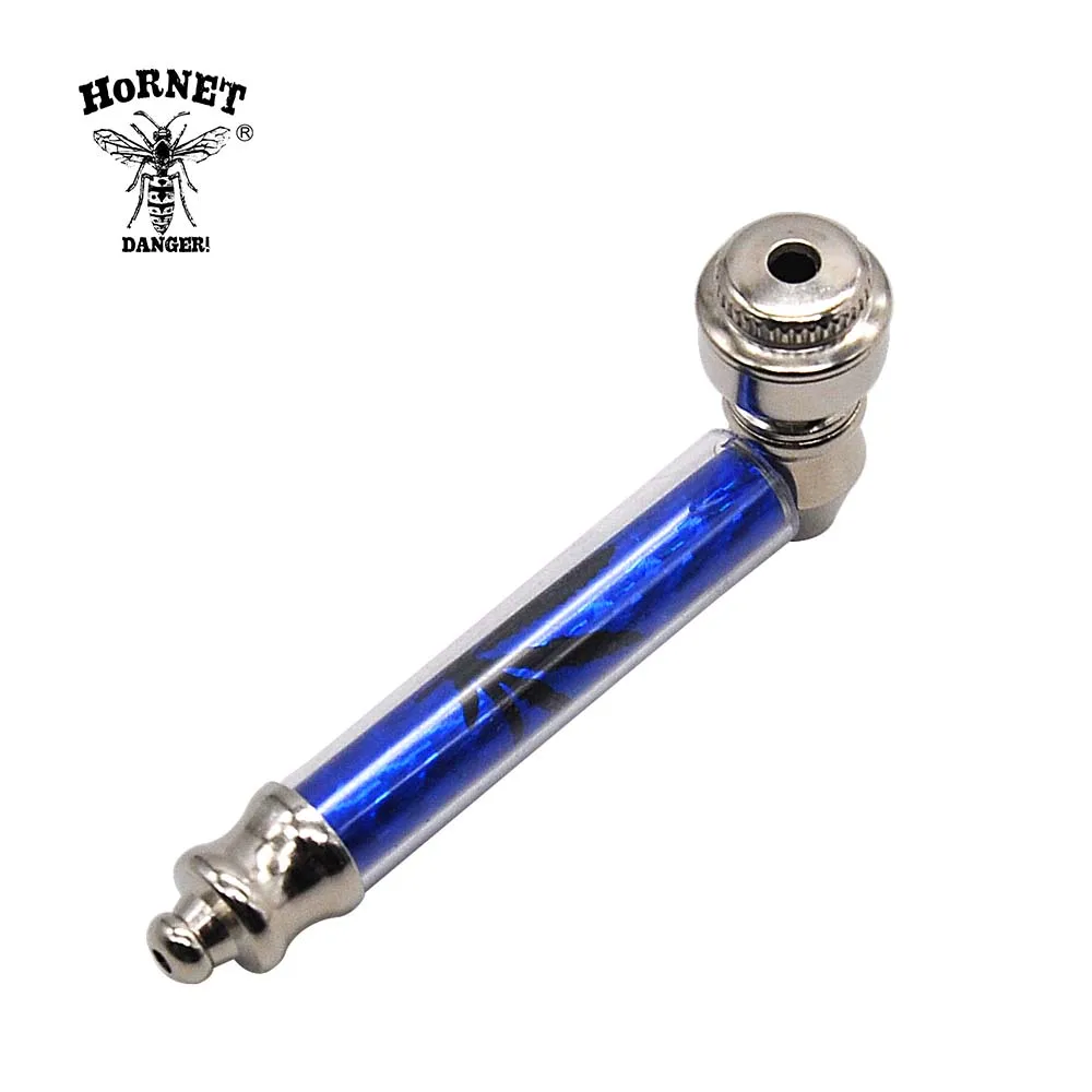 Classic Jamaica Rasta Leaf Metal Smoking Pipes Tobacco pipe with Metal