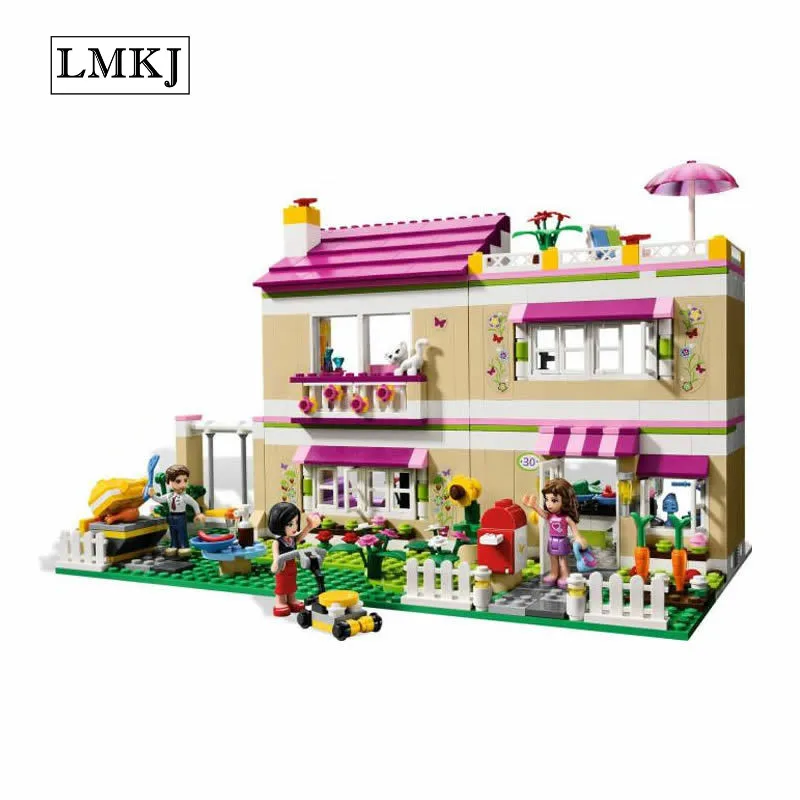 

Bela Friends Olivia's House Building Blocks Model Educational Toys For Children Compatible with Legoingly 3315 Bricks Figure Set
