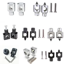 Универсальный 25 мм " руль мотоцикла ручка бар стояк усиливающий фиксированный для Yamaha Honda Kawasaki