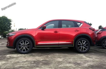 

Lapetus Outside Door Body Molding Strip Lid Frame Cover Trim 4 Pcs Accessories Exterior For Mazda CX-5 CX5 2017 - 2020 ABS