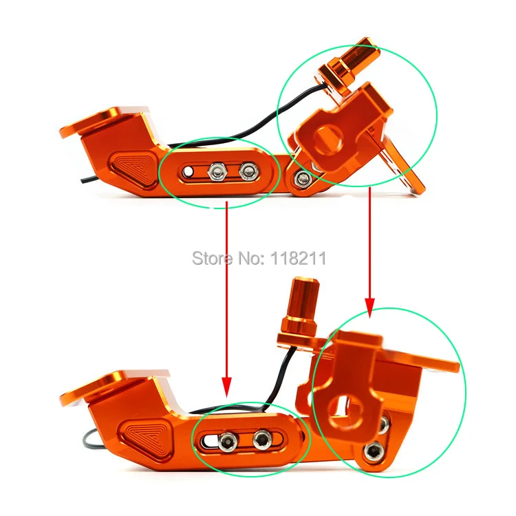 Мотоцикл Регулируемый Алюминиевый номерной знак рамка держатель кронштейн универсальный для Honda Yamaha Kawasaki Suzuki Ktm